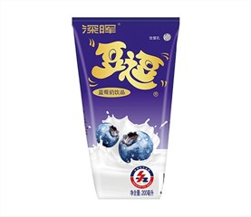 藍莓奶飲品