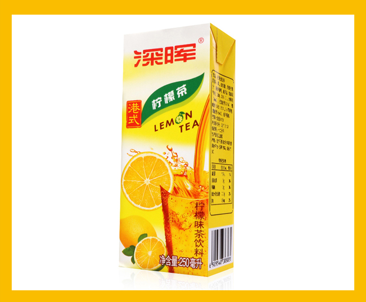 檸檬茶味飲料